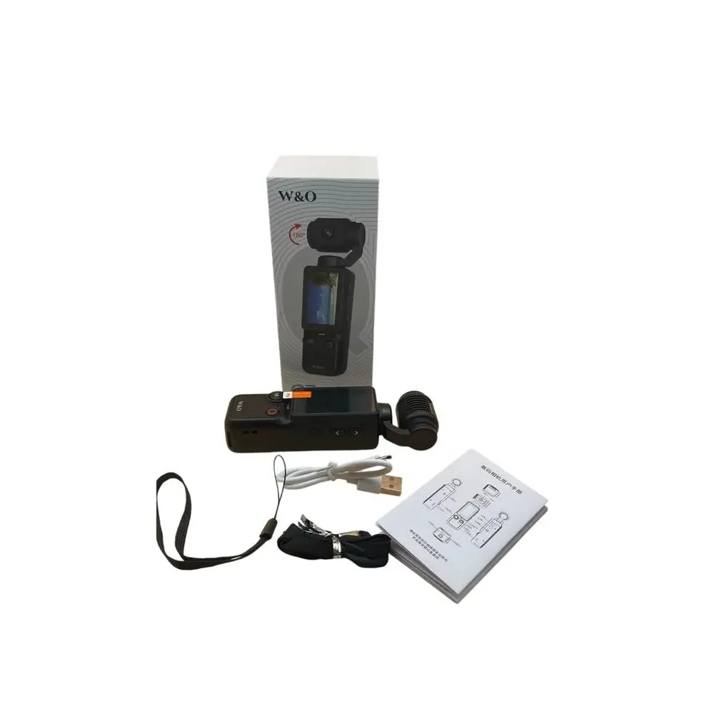 W&O Q7 Handheld CCD Digital Camera Gimbal Head With Box USB Cable & Strap